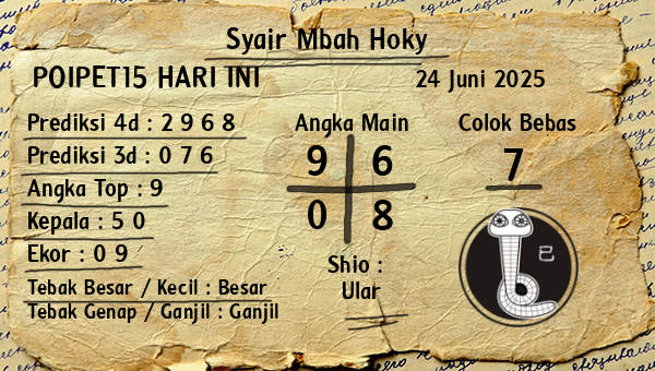 Prediksi Poipet15