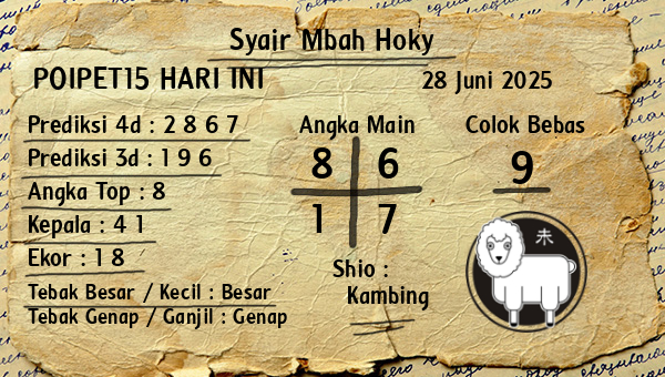 Prediksi Poipet15