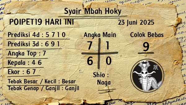 Prediksi Poipet19