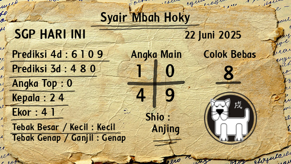 Prediksi SGP