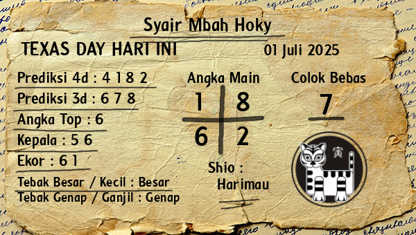 Prediksi Texas Day