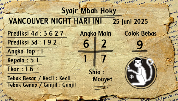 Prediksi Vancouver Night