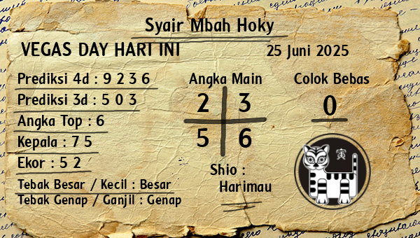 Prediksi Vegas Day