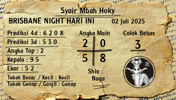 Prediksi Brisbane Night