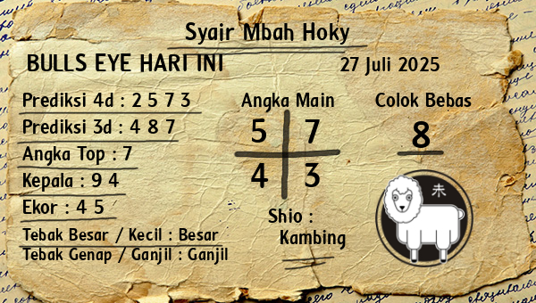 Prediksi Bulls Eye