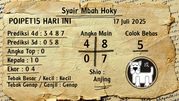 Prediksi Poipet15