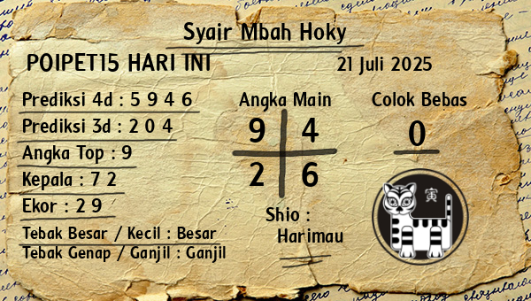 Prediksi Poipet15