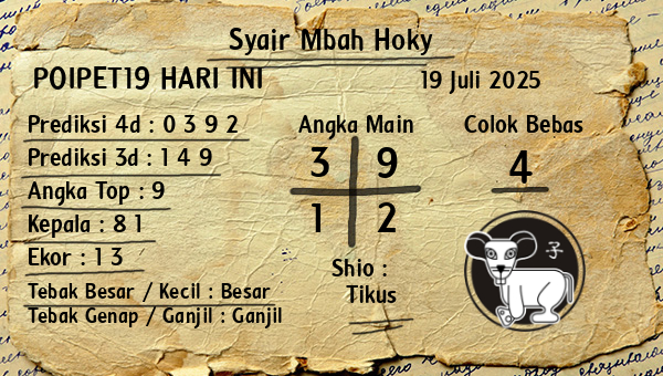 Prediksi Poipet19