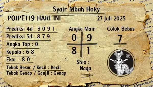 Prediksi Poipet19