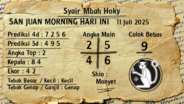 Prediksi San Juan Morning