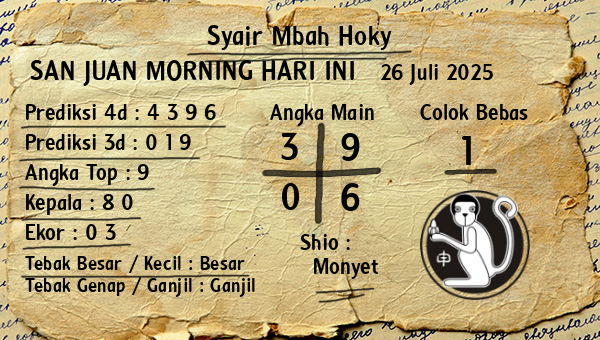 Prediksi San Juan Morning