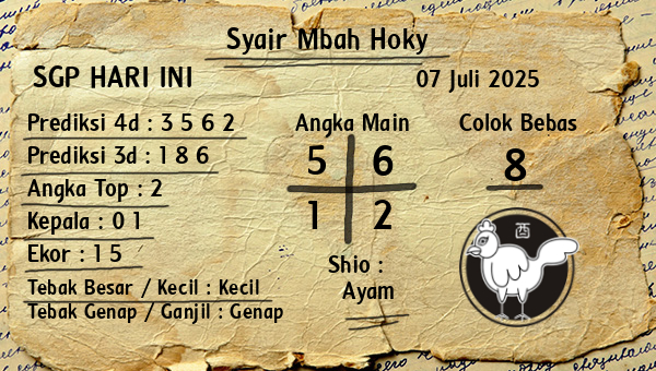 Prediksi SGP