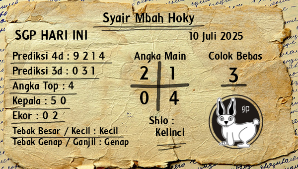 Prediksi SGP