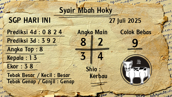 Prediksi SGP