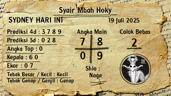 Prediksi Sydney