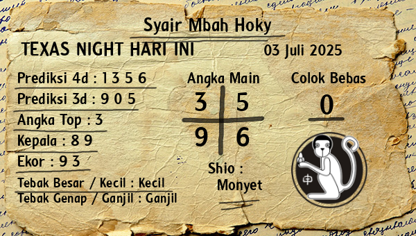 Prediksi Texas Night