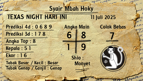 Prediksi Texas Night
