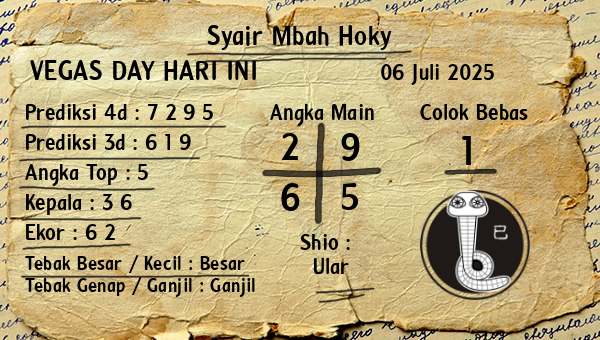 Prediksi Vegas Day
