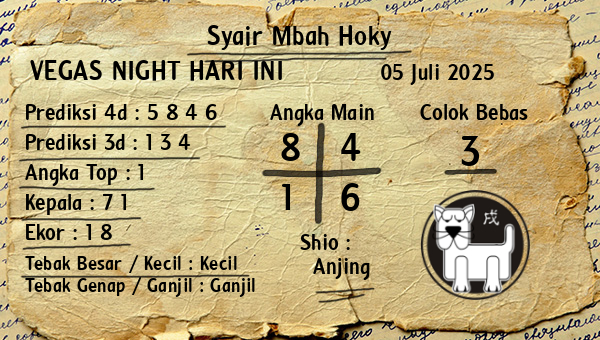 Prediksi Vegas Night