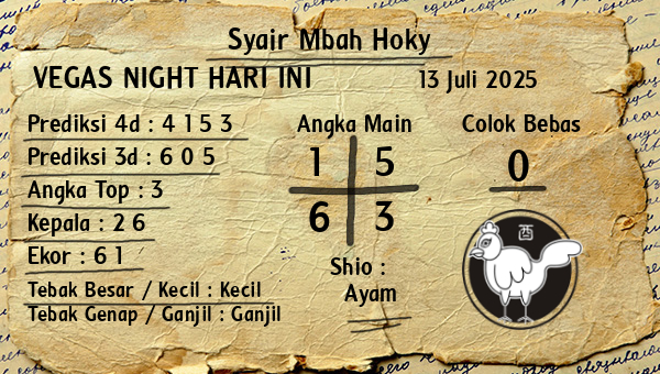 Prediksi Vegas Night