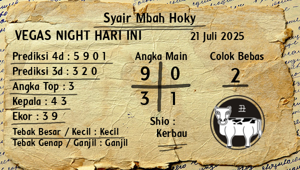 Prediksi Vegas Night