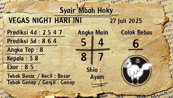 Prediksi Vegas Night