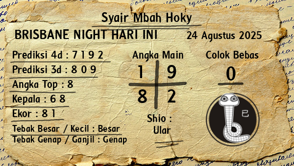 Prediksi Brisbane Night
