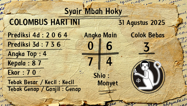 Prediksi Colombus