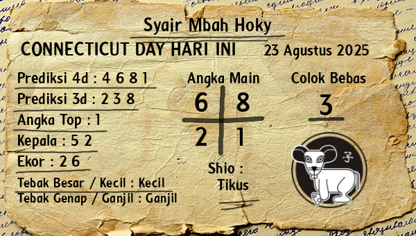 Prediksi Connecticut Day