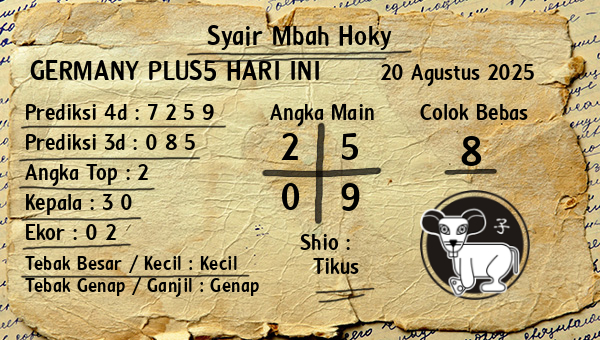 Prediksi Germany Plus5