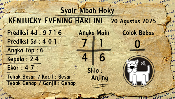Prediksi Kentucky Evening