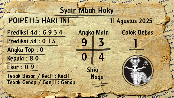 Prediksi Poipet15