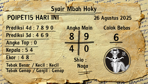 Prediksi Poipet15