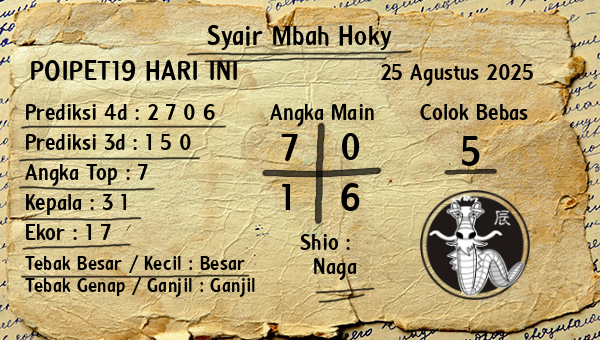 Prediksi Poipet19