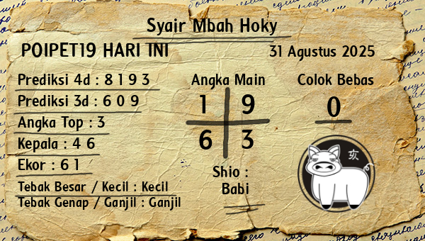 Prediksi Poipet19