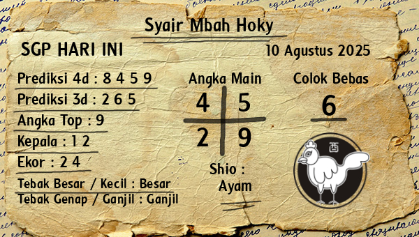 Prediksi SGP