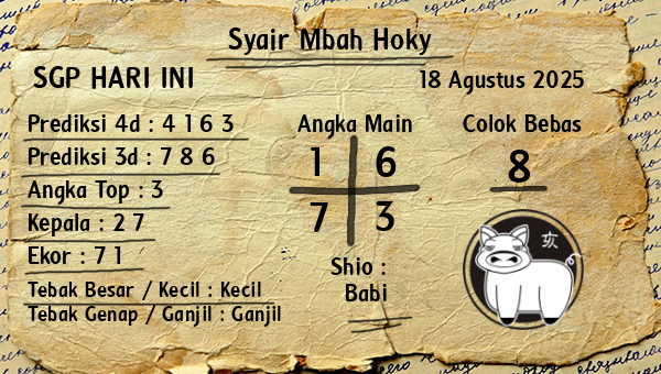Prediksi SGP
