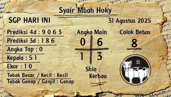 Prediksi SGP