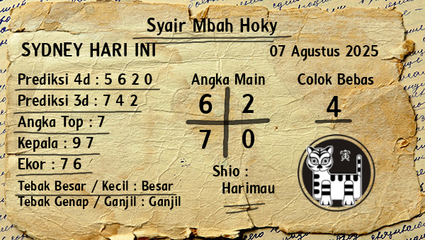 Prediksi Sydney