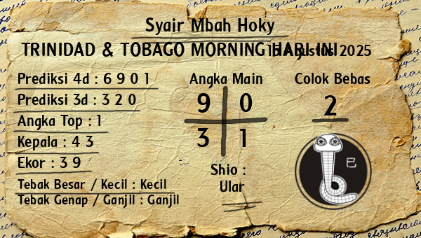 Prediksi Trinidad & Tobago Morning