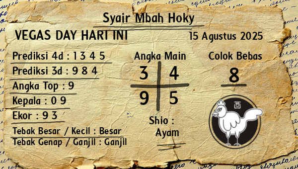 Prediksi Vegas Day