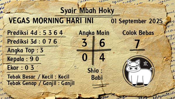 Prediksi Vegas Morning