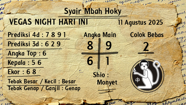 Prediksi Vegas Night