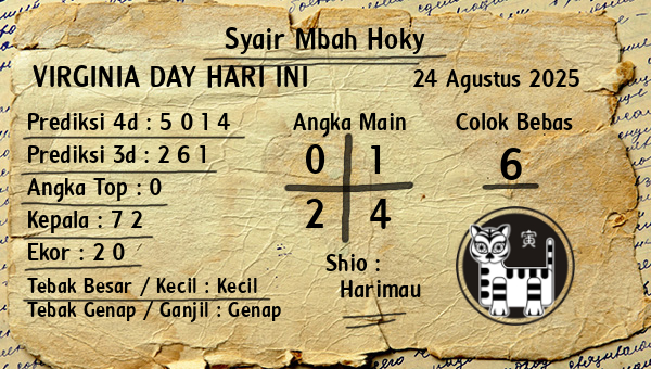 Prediksi Virginia Day