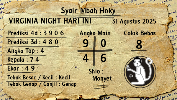 Prediksi Virginia Night