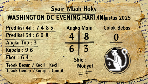 Prediksi Washington Dc Evening