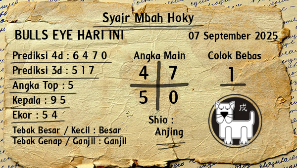 Prediksi Bulls Eye