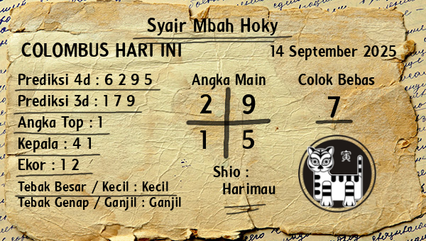 Prediksi Colombus