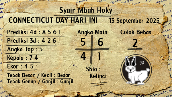 Prediksi Connecticut Day