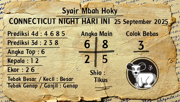 Prediksi Connecticut Night